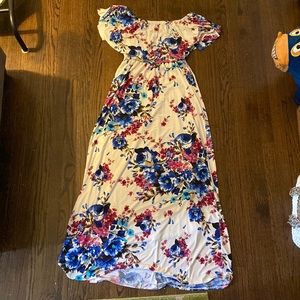 Maternity maxi , worn once for baby shower